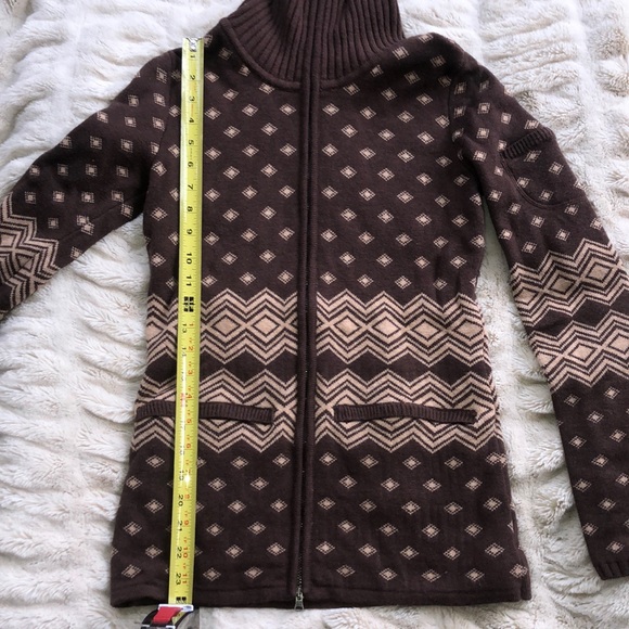 Athleta Front Zip Wool Turtleneck - Picture 6 of 9